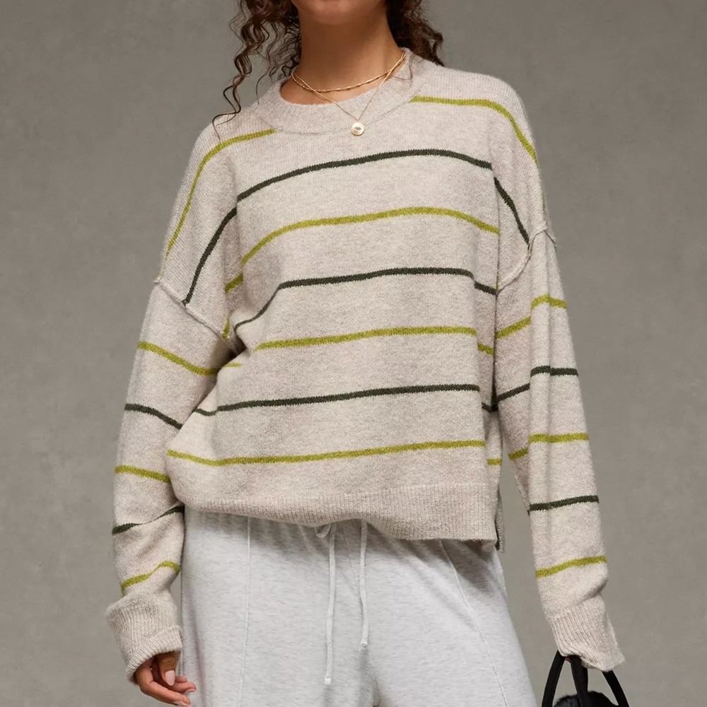 New American Eagle Whoa So Soft Classic Crewneck Sweater Sz S